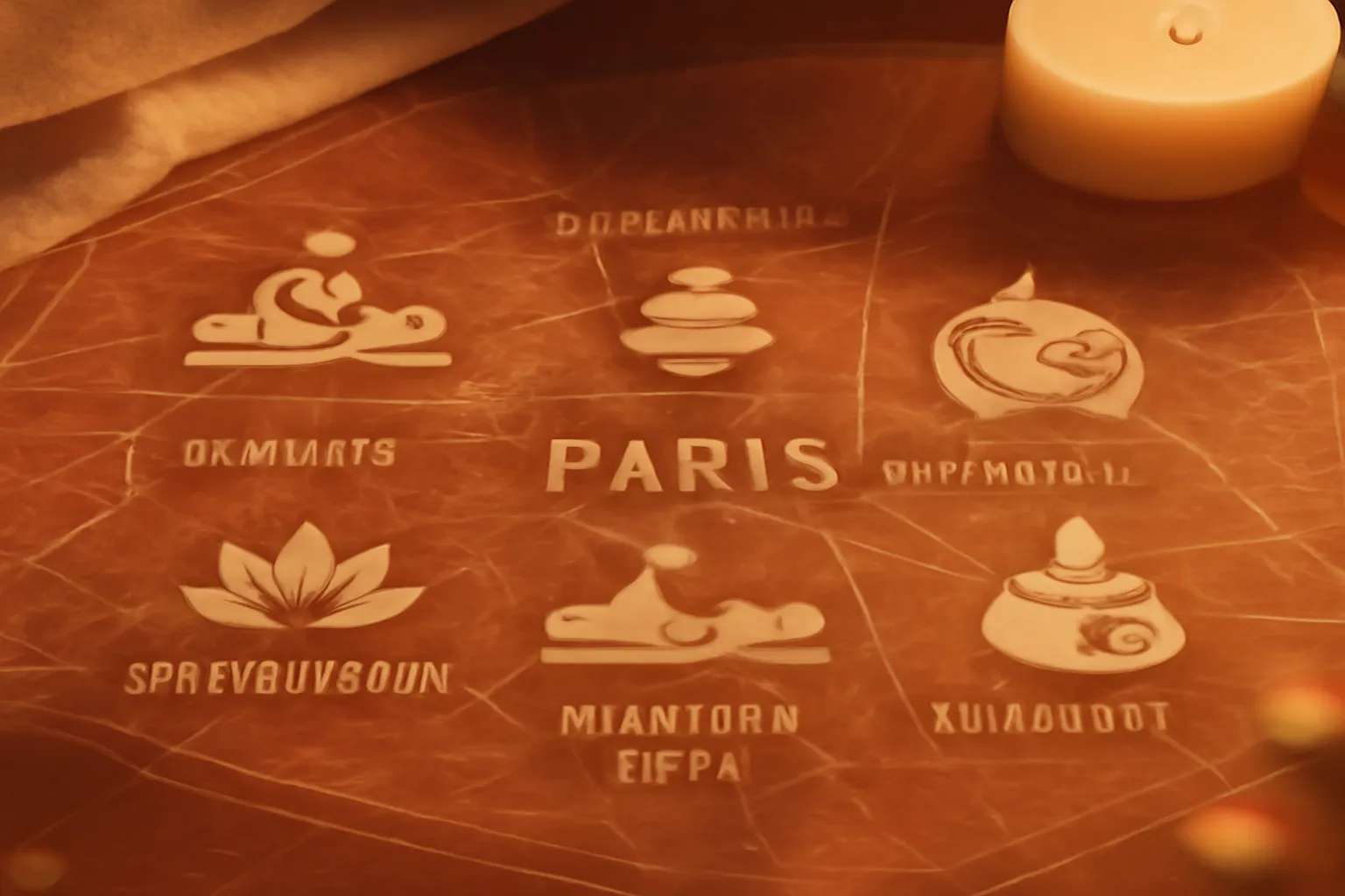 Carte géographique du bien-être à Paris