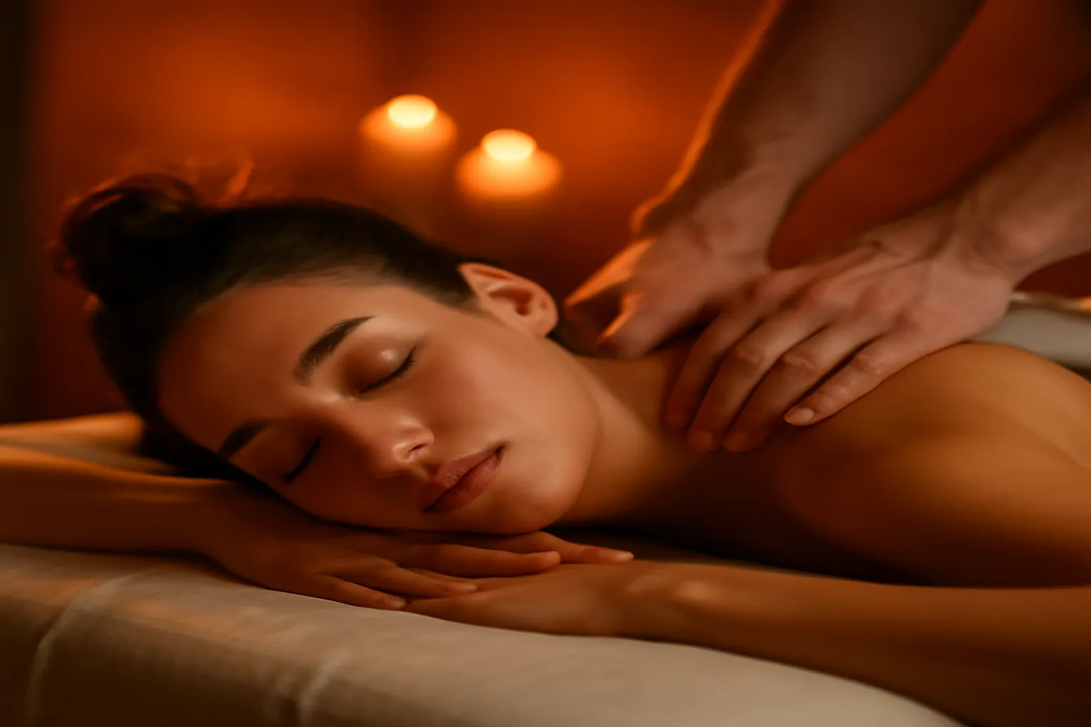 Représentation symbolique de la connexion corps-esprit dans la pratique du massage sensitif