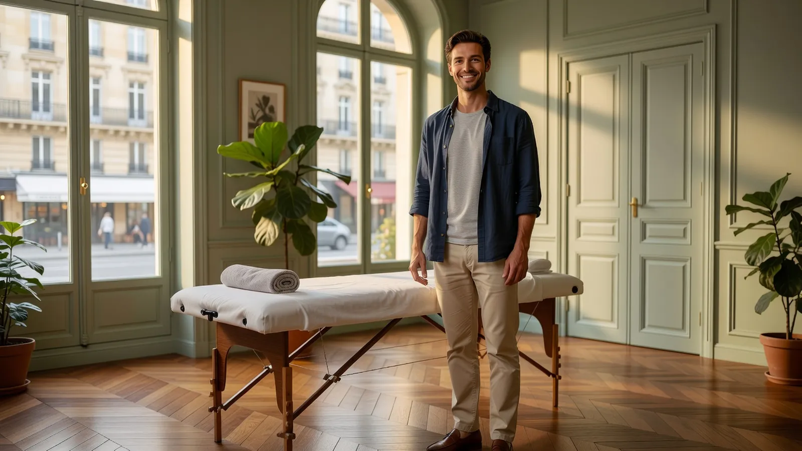 Massage à domicile à Paris : entretien avec un praticien itinérant