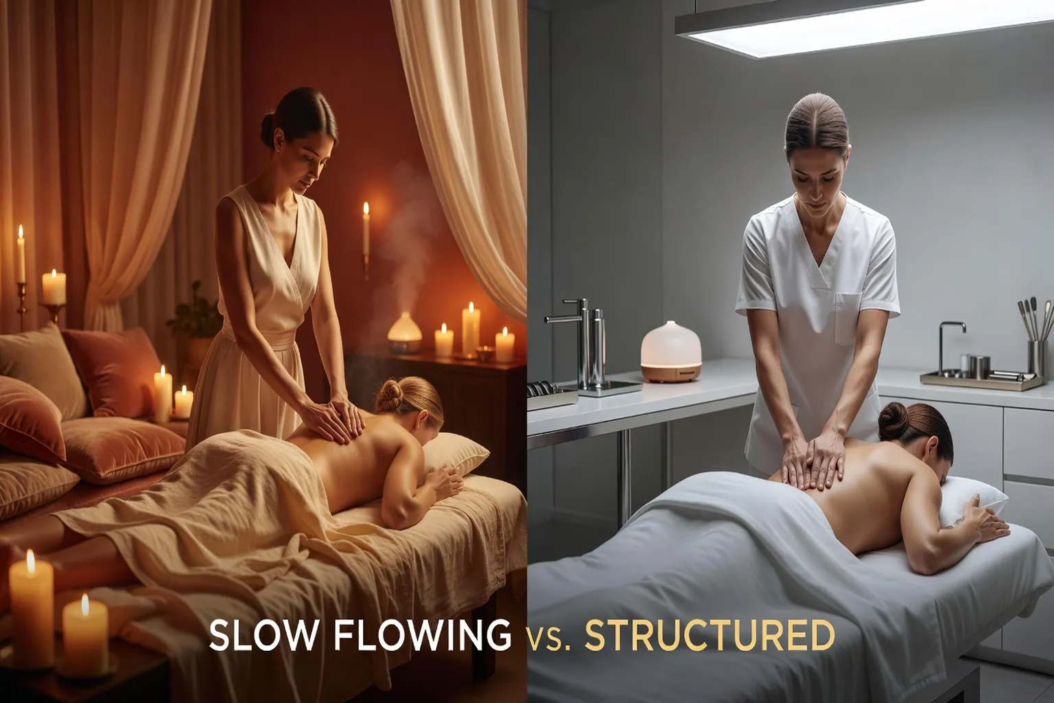 Massage Californien vs Suédois : le comparatif honnête