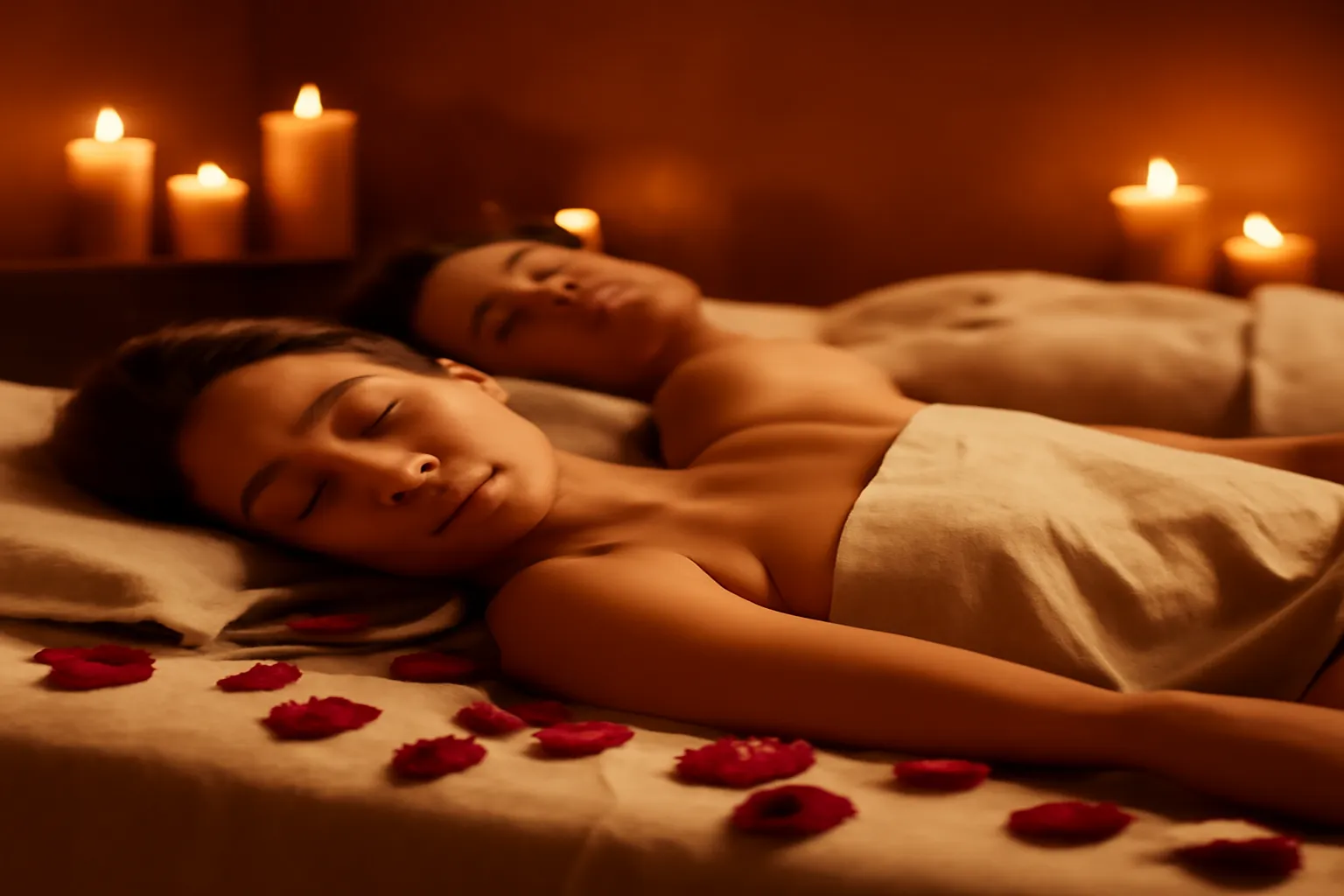 Massage en Couple à Paris : rituels sensoriels pour renforcer le lien amoureux