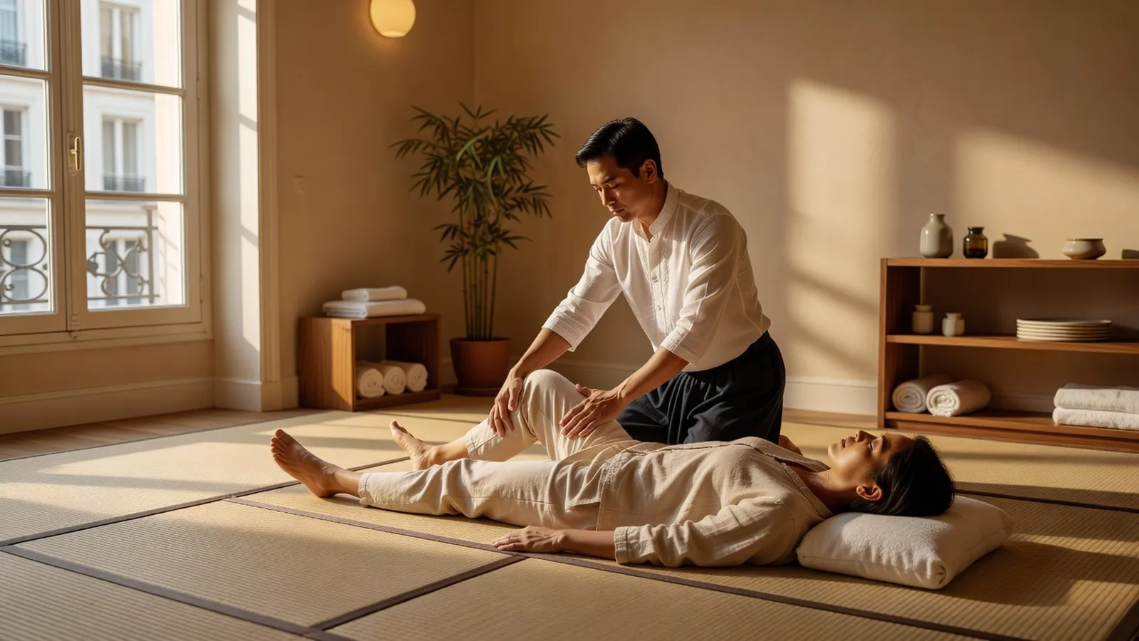 Massage Thaïlandais à Paris : l'art des étirements et pressions ancestrales